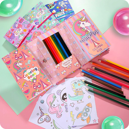 Coloring books set