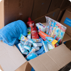 Family hygiene kit